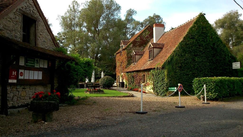 Hotel & Restaurant Le Moulin De Chameron, The Originals Relais Bannegon Buitenkant foto