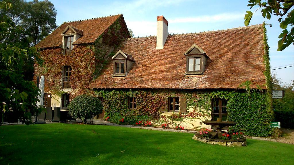 Hotel & Restaurant Le Moulin De Chameron, The Originals Relais Bannegon Buitenkant foto